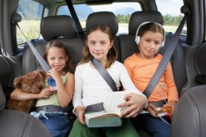 Distracted Driving Caused by Children