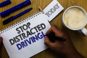 Accident Caused by a Distracted Driver