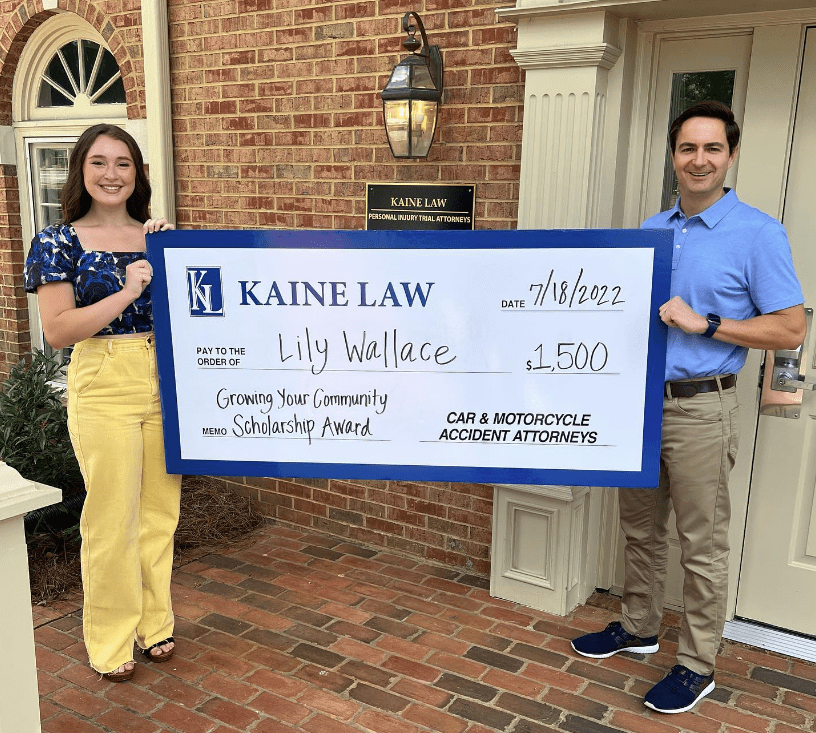 Growing Your Community Scholarship Winner Lily Wallace Kaine Law