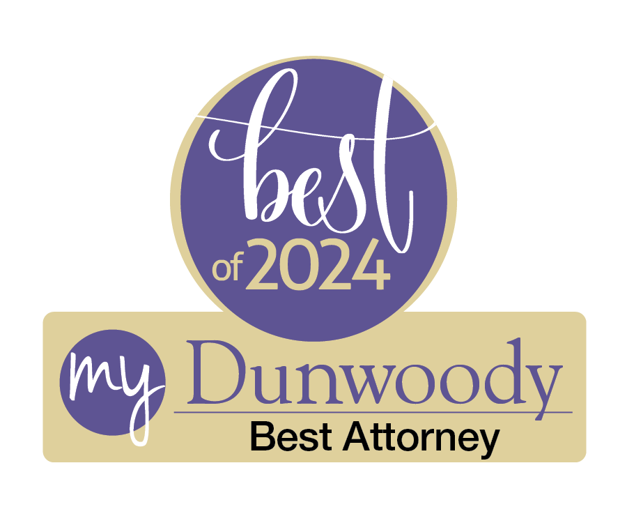 2024 Best of MY DUNWOODY Winner Ribbons - Best Attorney